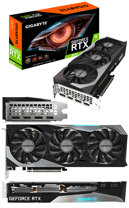 Gigabyte GeForce RTX 3070 <b>GAMING</b> OC 8G