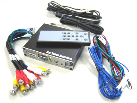 Car2VIDEO Adapter BMW [1-series (2006+), 3-series (E90/E91, 2005+), 5-series (E60, 2004+), 6-series (E63, 2004+)] [<b>REFURBISHED</b>]